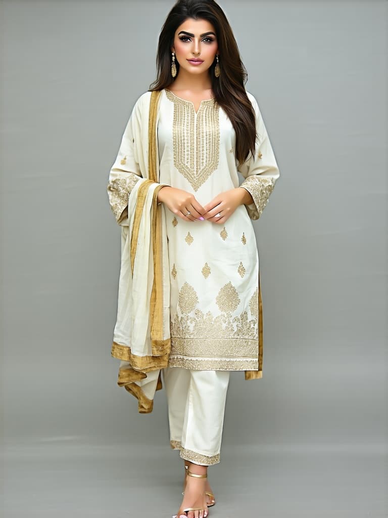 Noor Lawn Three-Piece