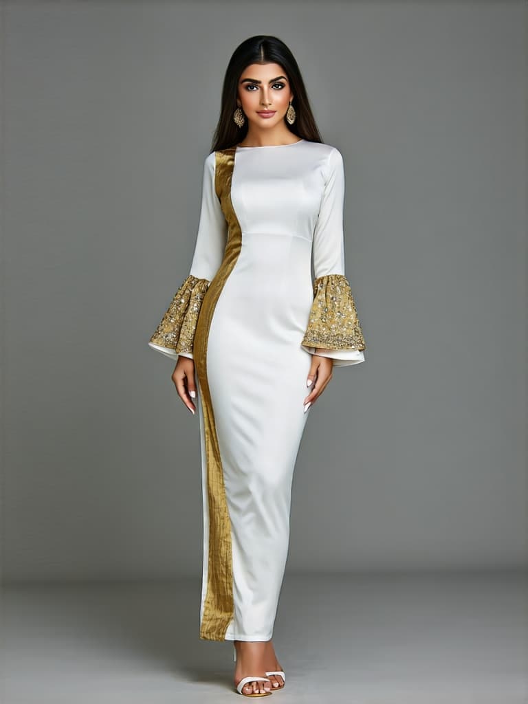 Mahnoor Column Gown